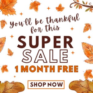 1 Mth free