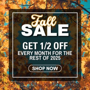 1/2 month free for the rest of 2025